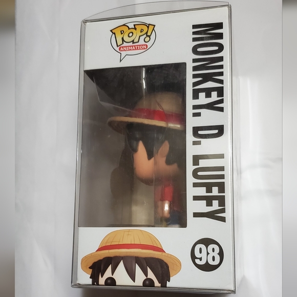 Funko Pop Animation One Piece Monkey D Luffy #98 JJL 160706 (2016) GUC - Picture 2 of 11